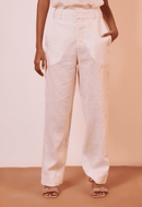 Calça Alfaiataria Fluxo Linho Puro