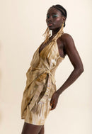 Vestido Envelope Fibrapalha